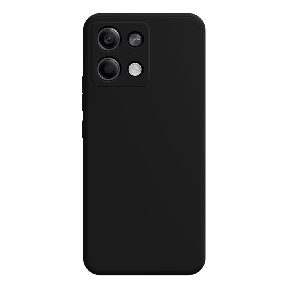 For Xiaomi Redmi Note 13 Pro 5G / Poco X6 5G Shockproof Case TPU Phone Cover with Straight Edge - Black For Xiaomi Redmi Note 13 Pro 5G / Poco X6 5G Shockproof Case TPU Phone Cover with Straight Edge - Black